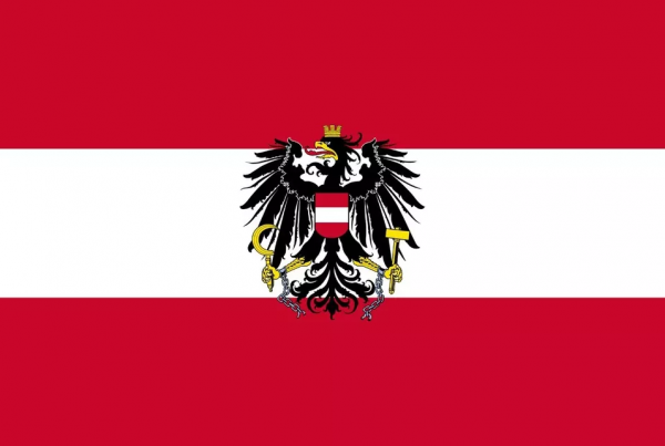 Fahne Flagge Österreich österreichische Wappen Fahne 90x150 cm mit Ösen Neu
